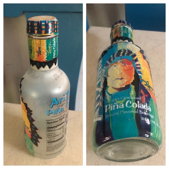 Vintage Accents Vintage Arizona Virgin Pina Colada Cocktail Bottle
